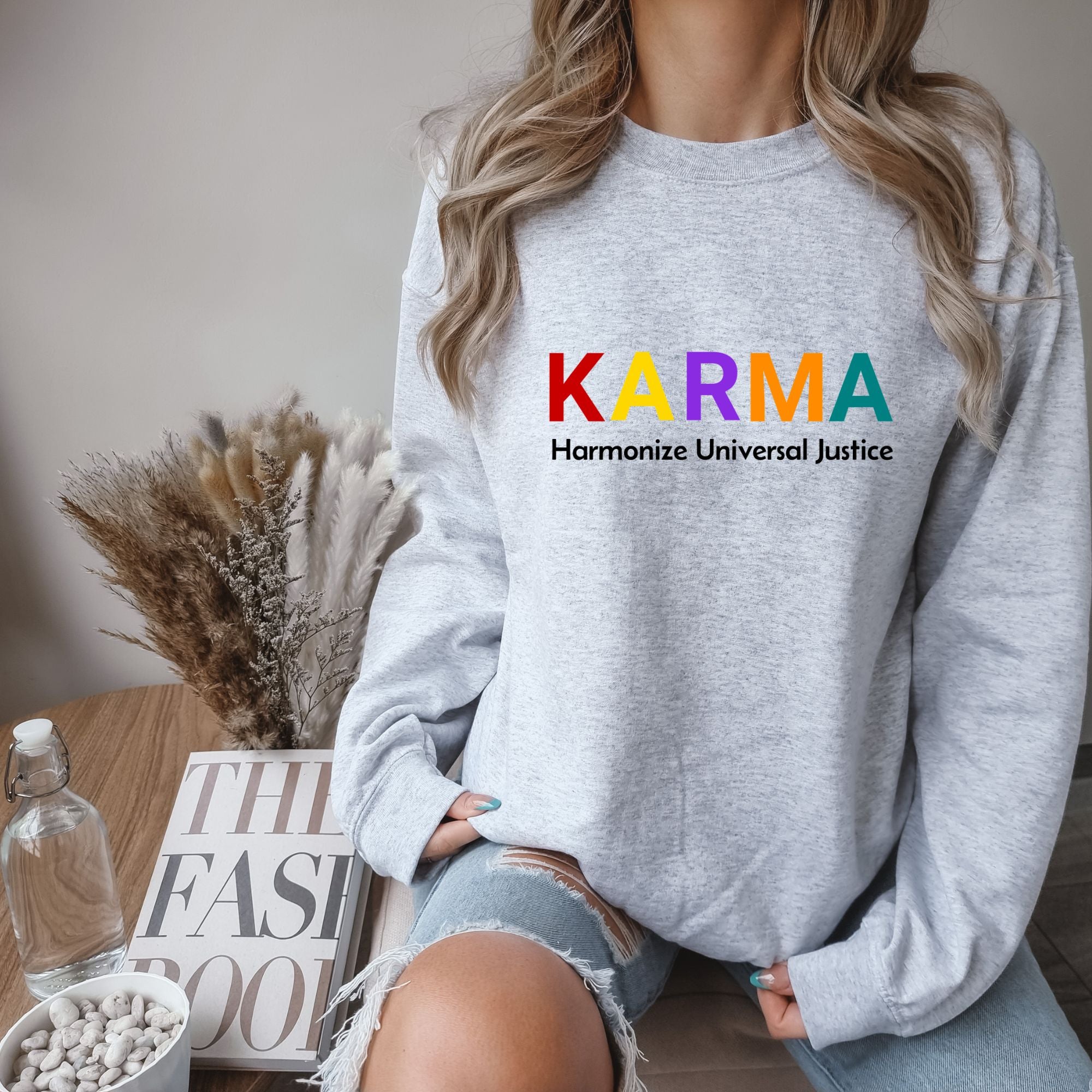 Karma Sweatshirt - Harmonize Universal Justice