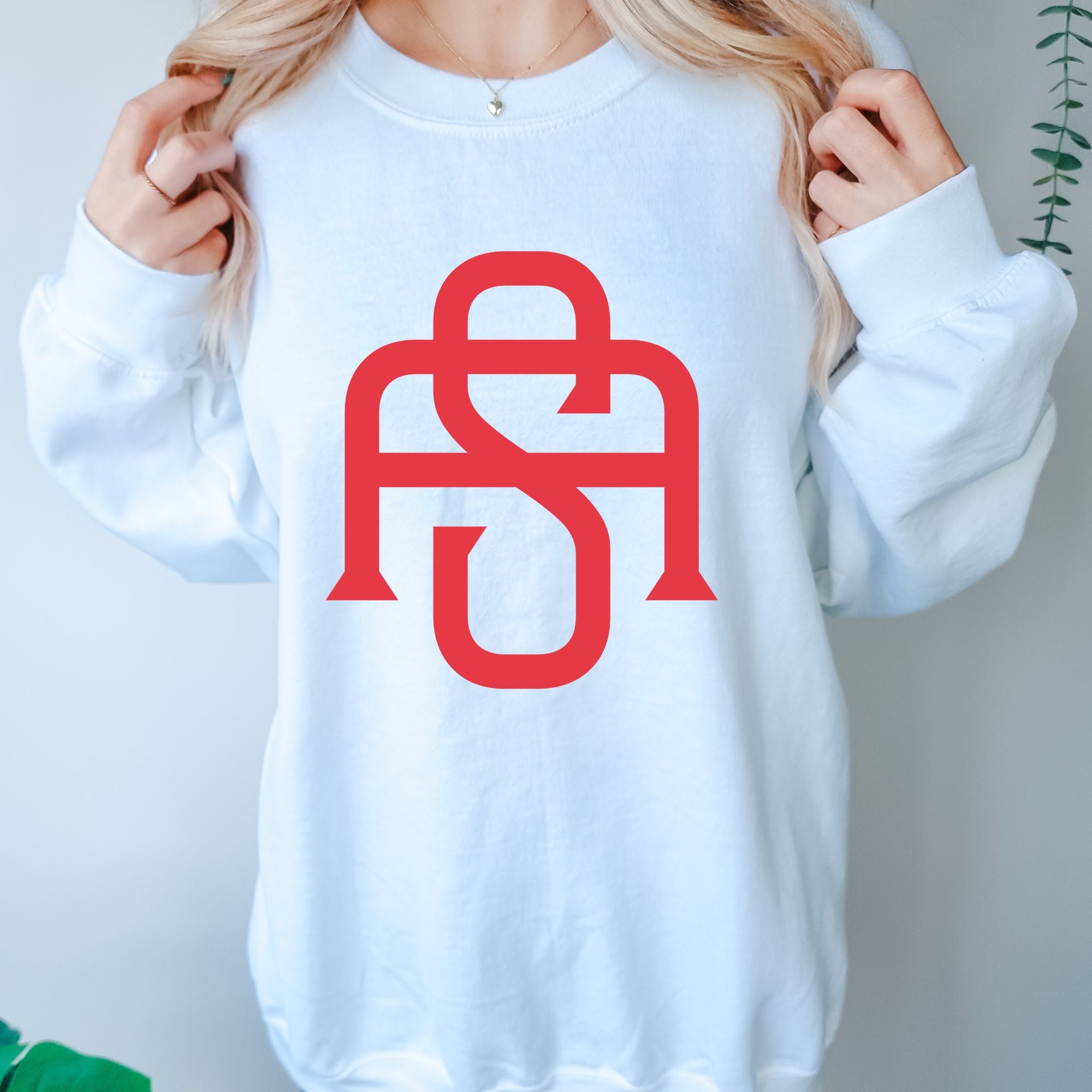 Personalized Name Initials - Monogram Sweatshirt