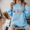 Made To Worship Sweatshirt - Light Blue Color