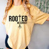 Rooted In Christ T-shirt - Bible Verse Tee