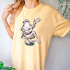 Frog Playing Banjo Sitting On a Mushroom Shirt - Comfort Colors ®