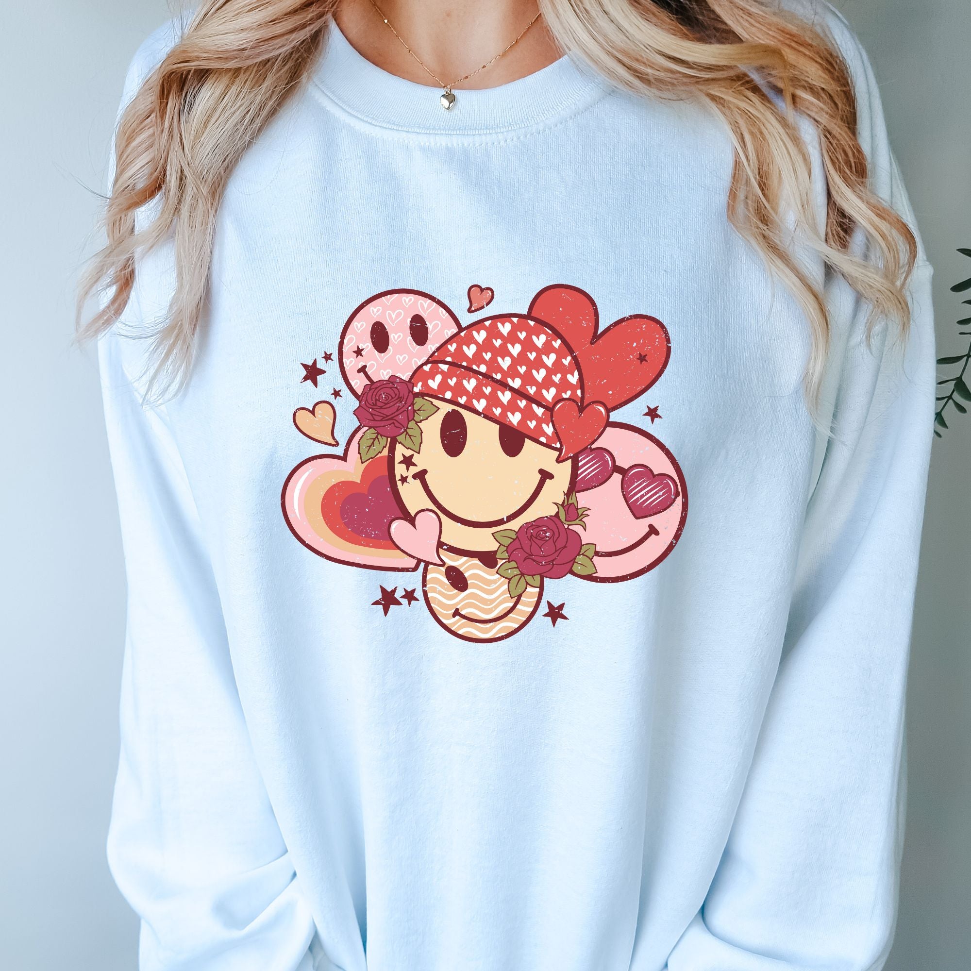 Valentine Smile Sweatshirt