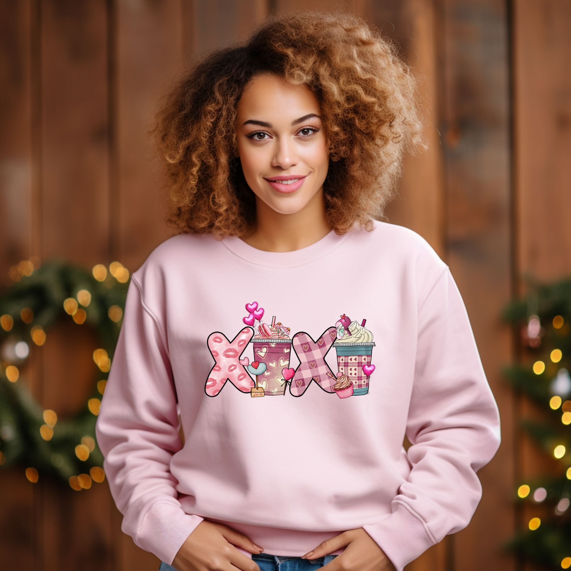 XOXO Valentine's Day Crewneck Sweatshirt