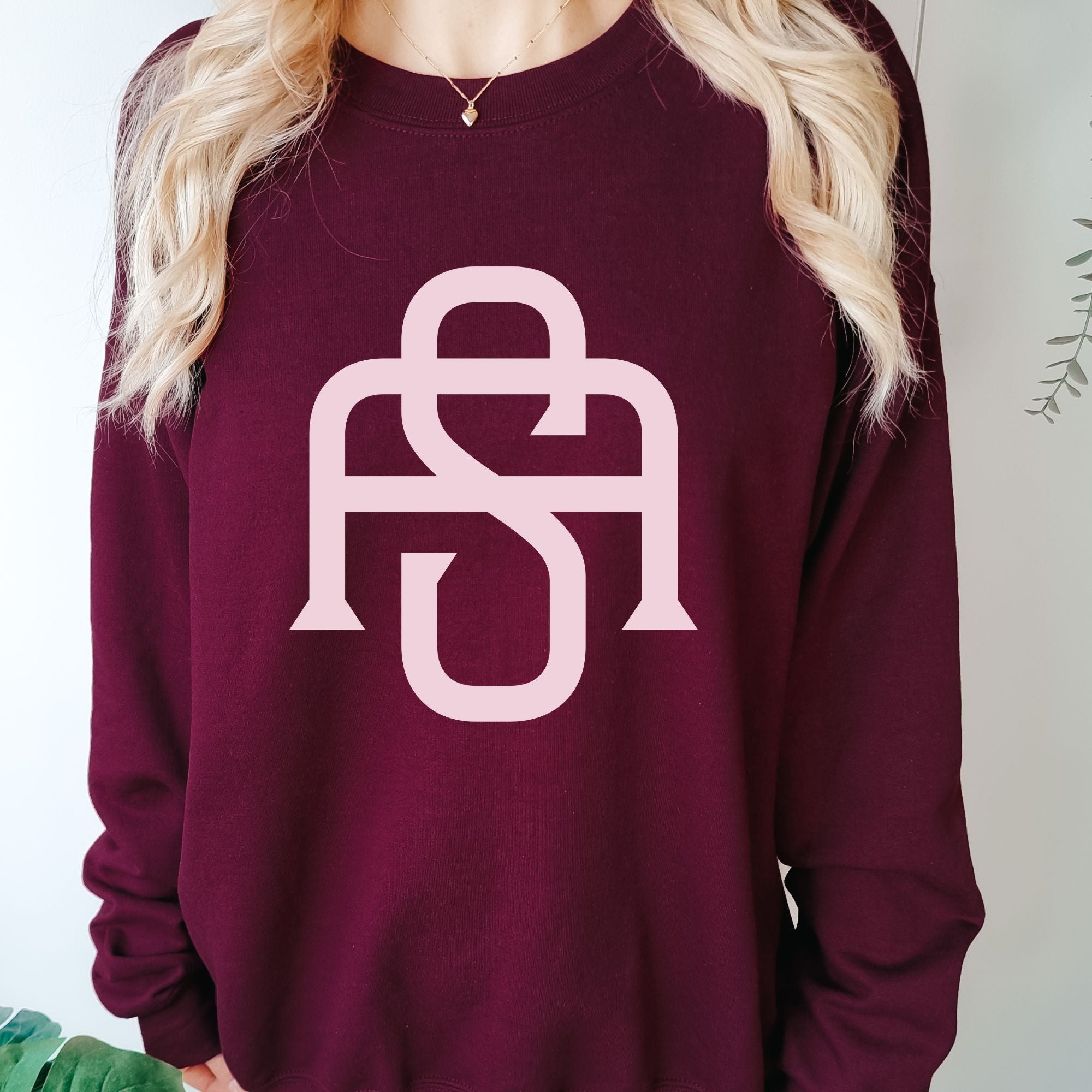 Personalized Name Initials - Monogram Sweatshirt