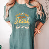 Fall For Jesus He Never Leaves T-shirt