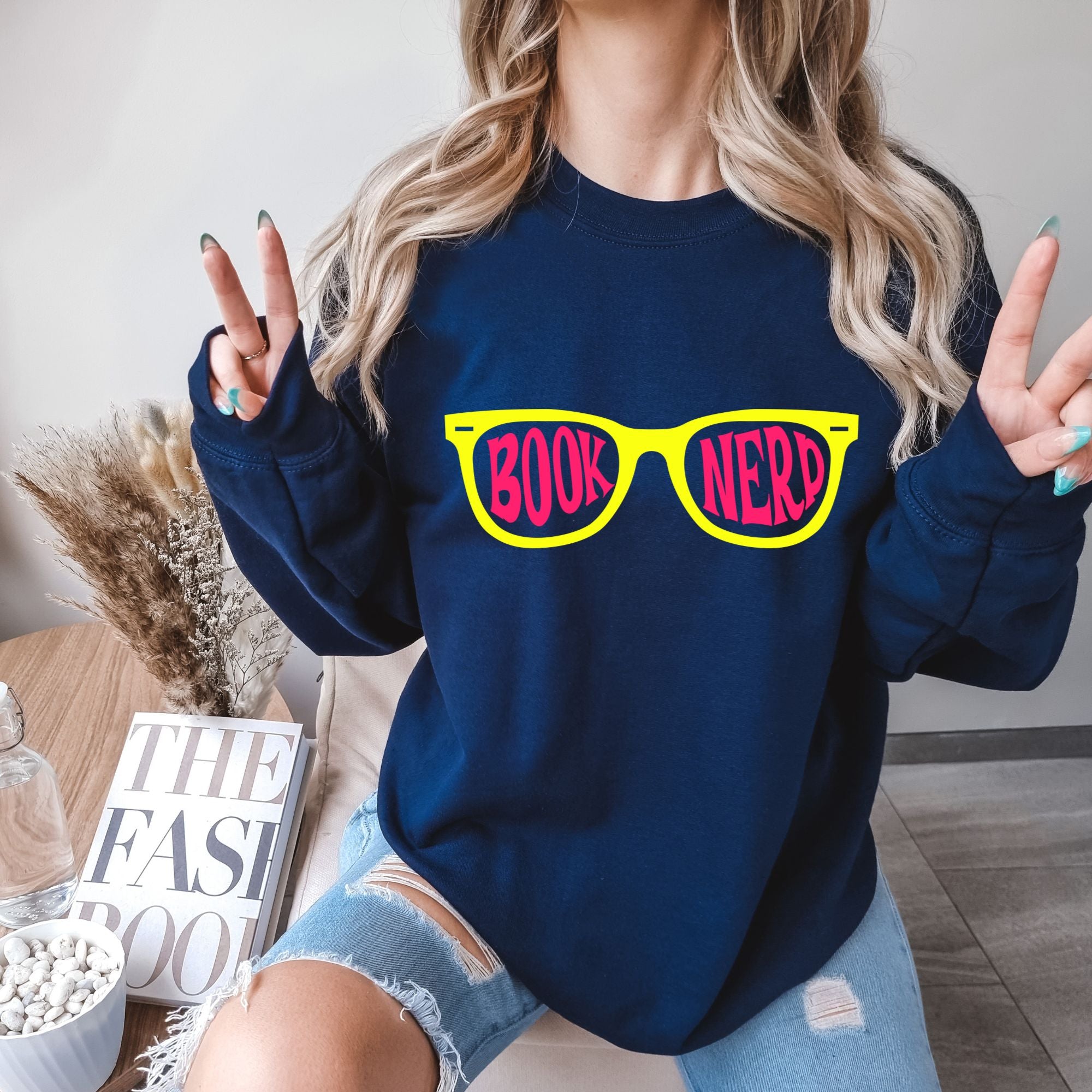 Book Nerd Sweatshirt - Readers Gift