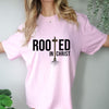 Rooted In Christ T-shirt - Bible Verse Tee