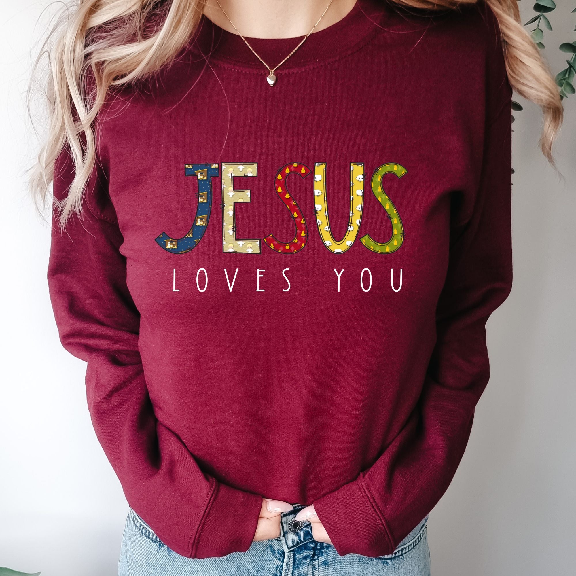 Jesus Loves You Sweatshirt