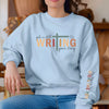 God Is Still Writing Your Story Sweatshirt - Sleeve Print