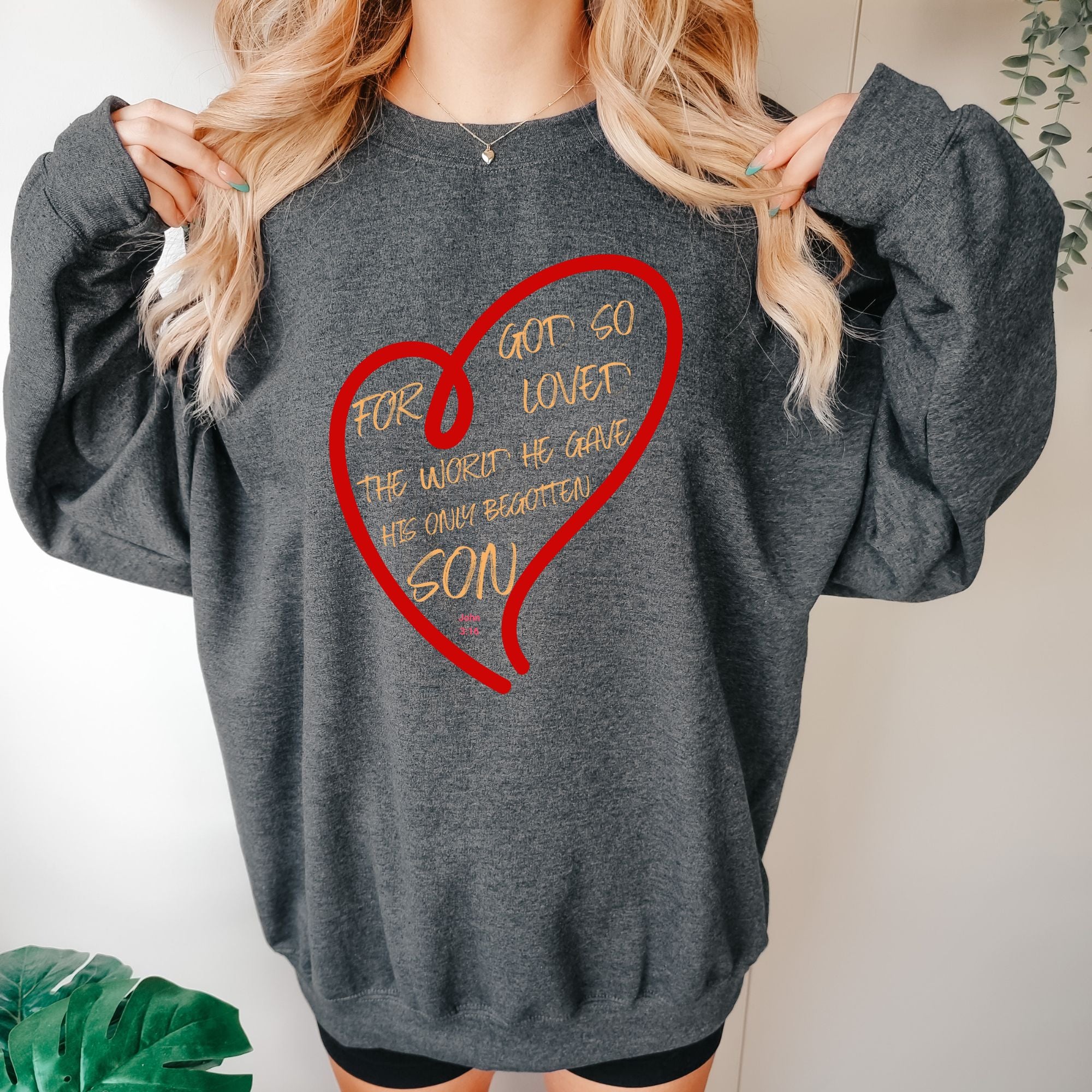 John 3:16 Sweatshirt