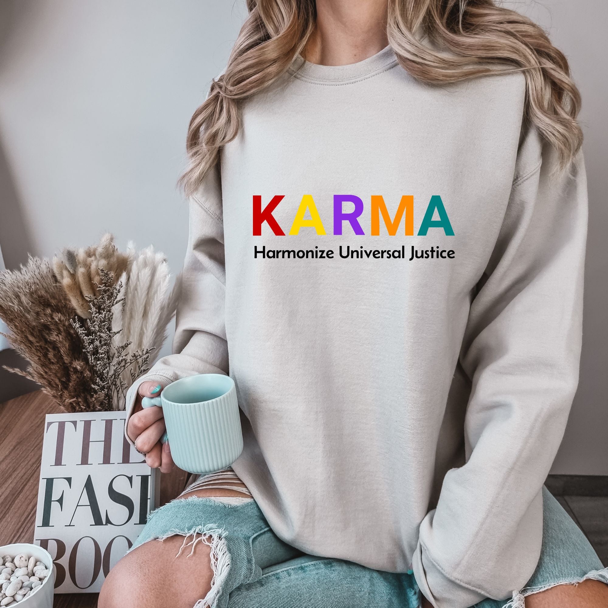 Karma Sweatshirt - Harmonize Universal Justice