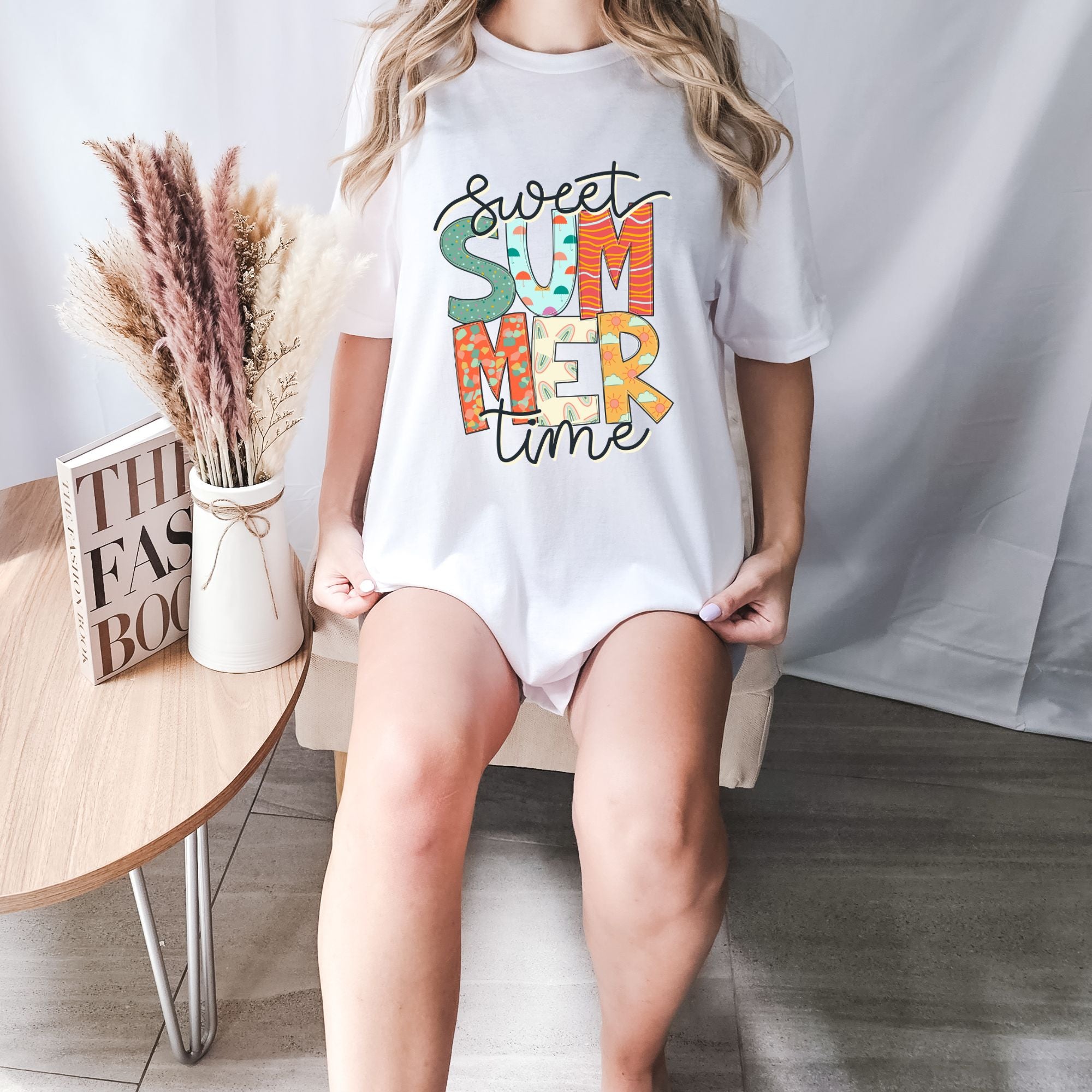 Summer Shirt - Happy Summer Vibrant Tee