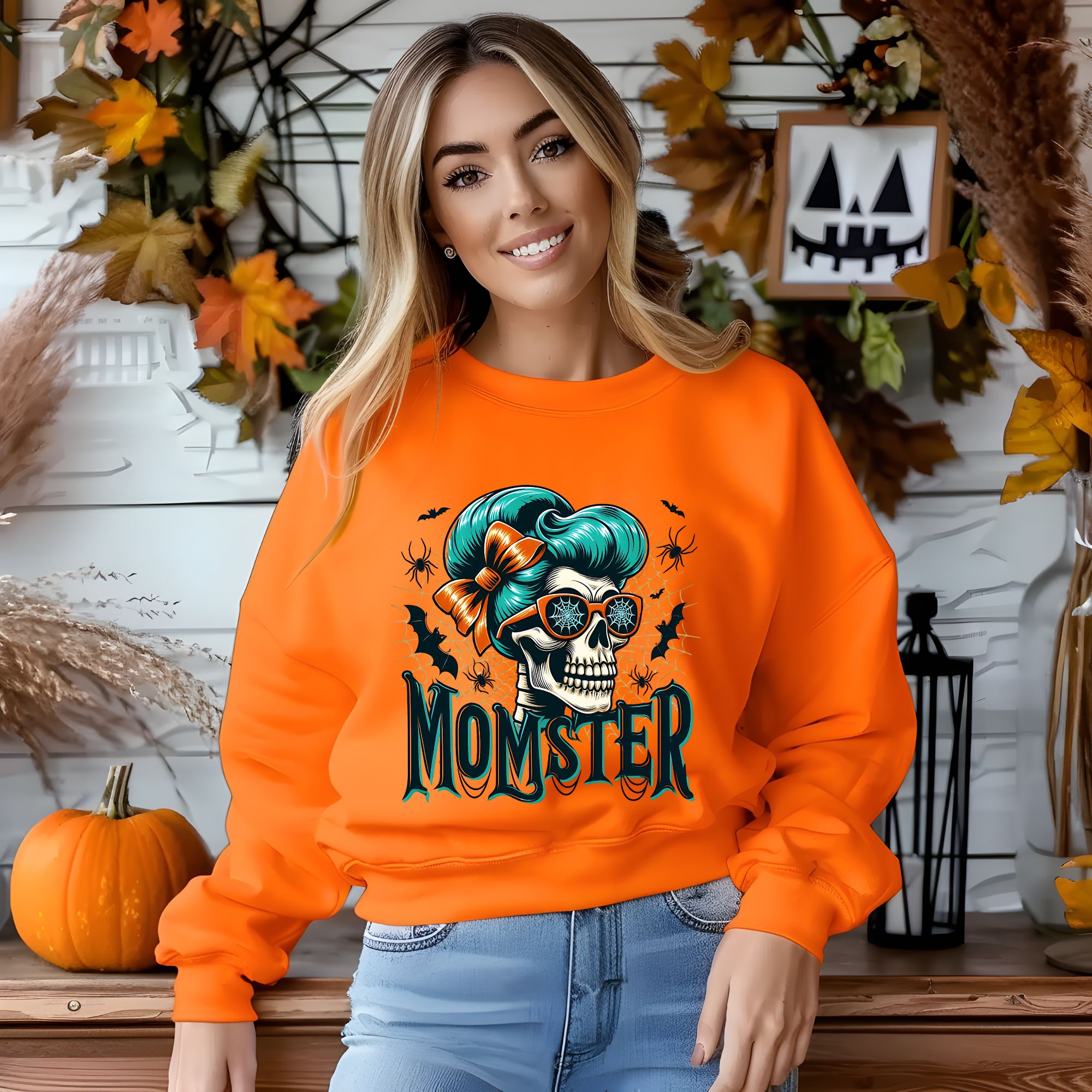 Momster Halloween Sweatshirt