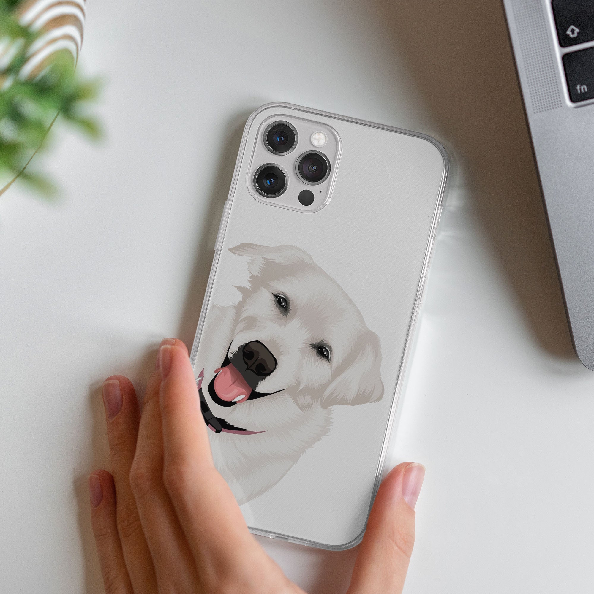 Personalized/Custom Pet Peekaboo Clear Case