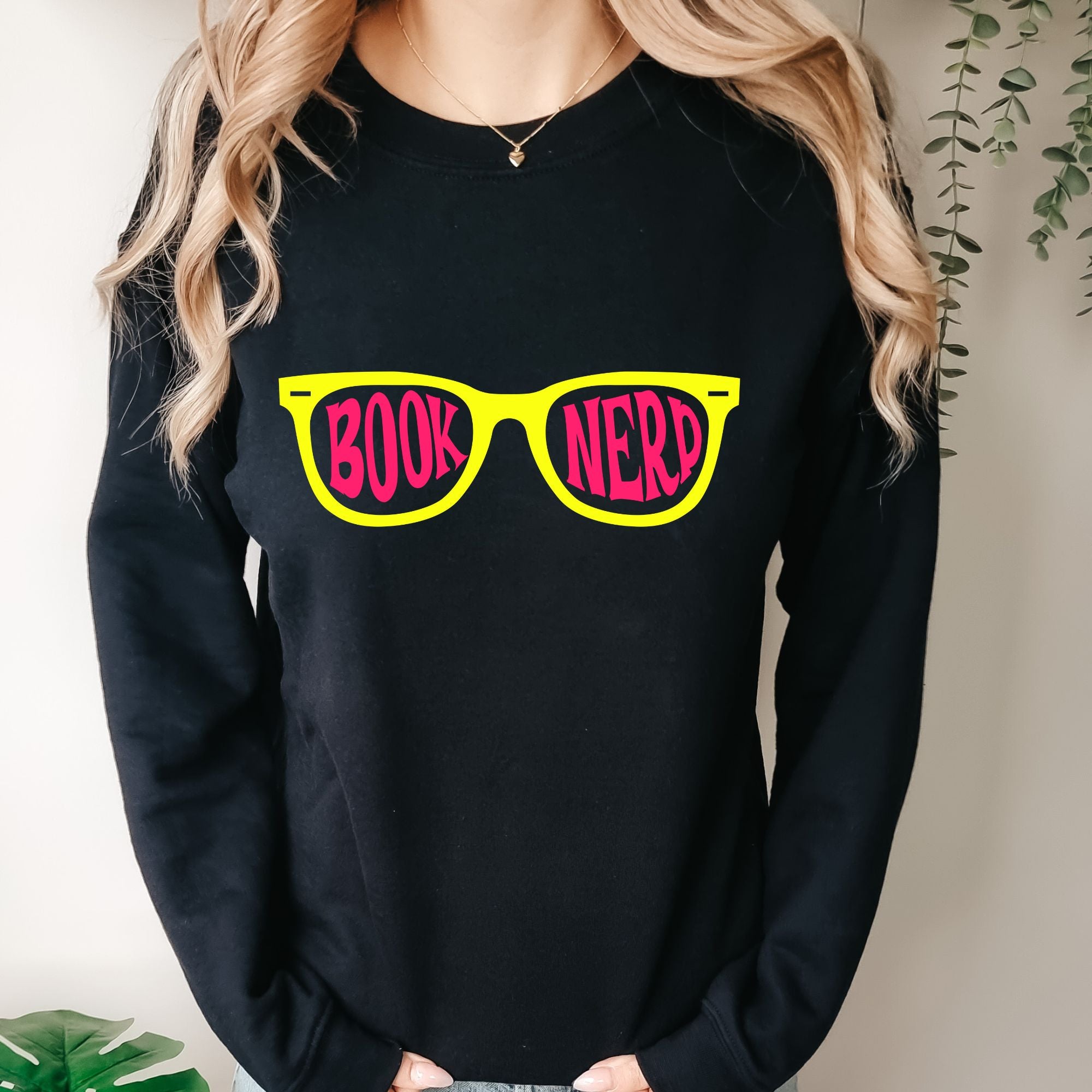 Book Nerd Sweatshirt - Readers Gift