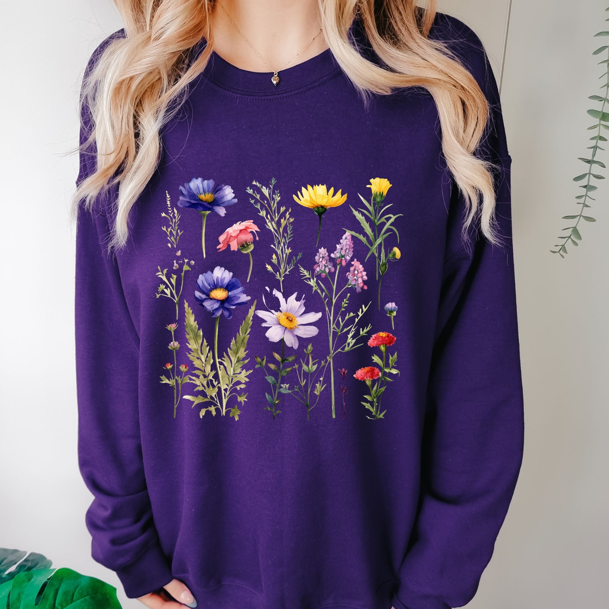 Wildflowers Crewneck Sweatshirt - 6 Colors