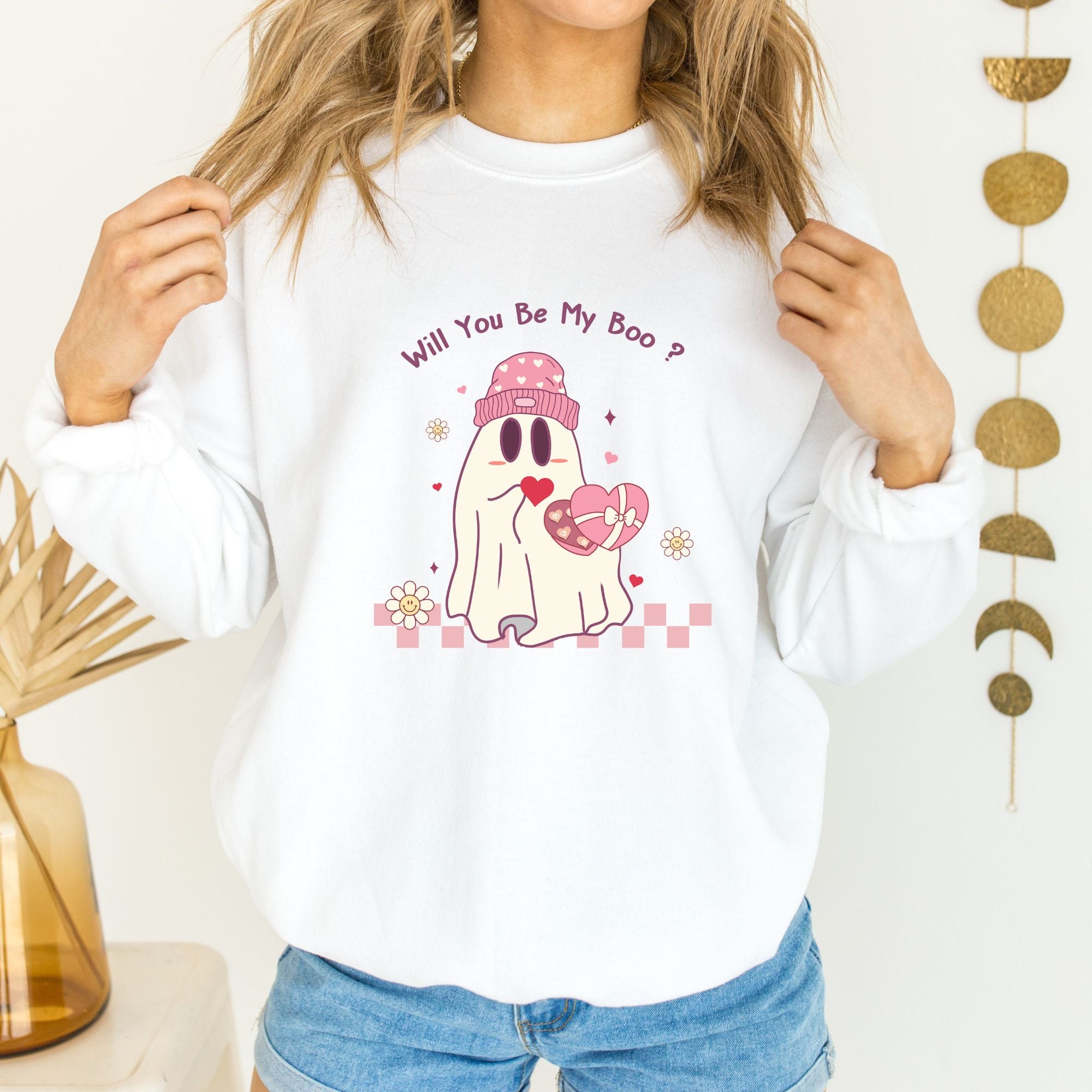 Be My Boo Sweatshirt - Valentine Day