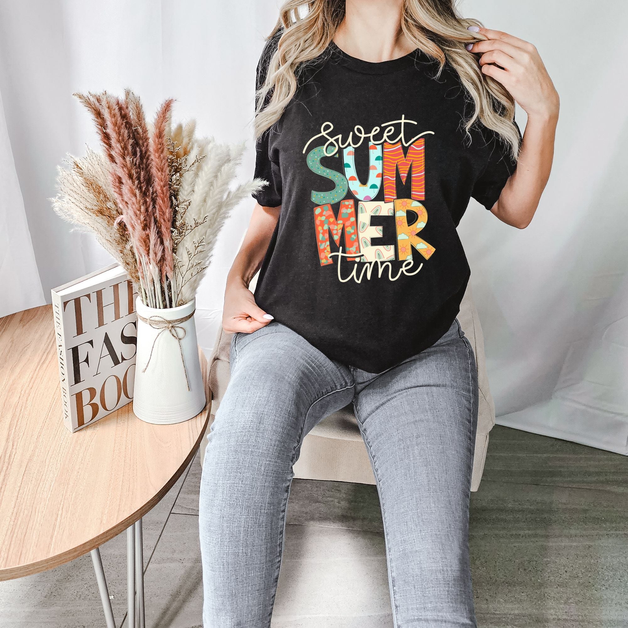 Summer Shirt - Happy Summer Vibrant Tee