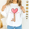 Valentine's Day Sweatshirt - You're My Missing Key