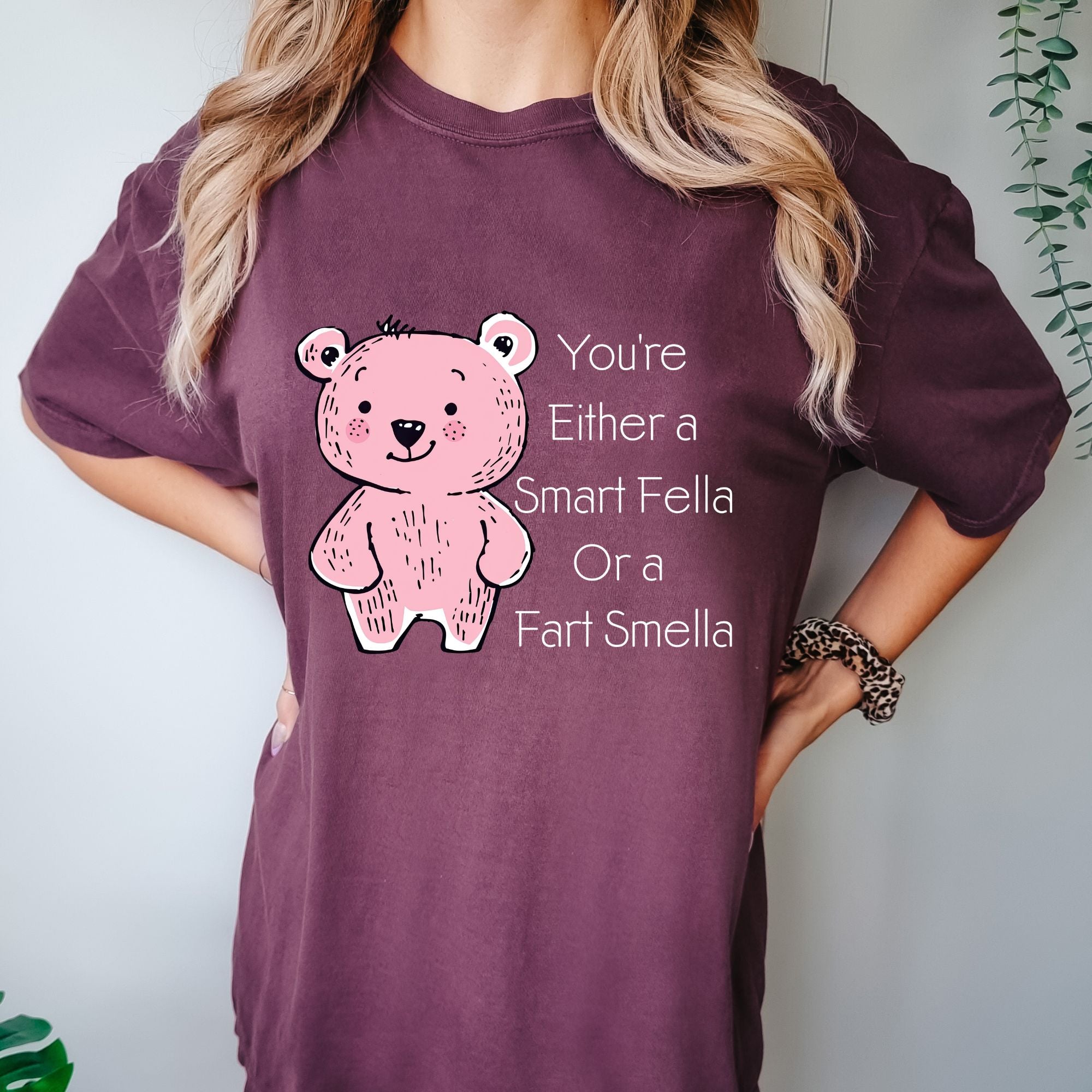 You're Either a Smart Fella Or a Fart Smella T-shirt