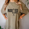 Rooted In Christ T-shirt - Bible Verse Tee