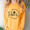 Dog Mom Sweatshirt - Paws and Enjoy The Little Things