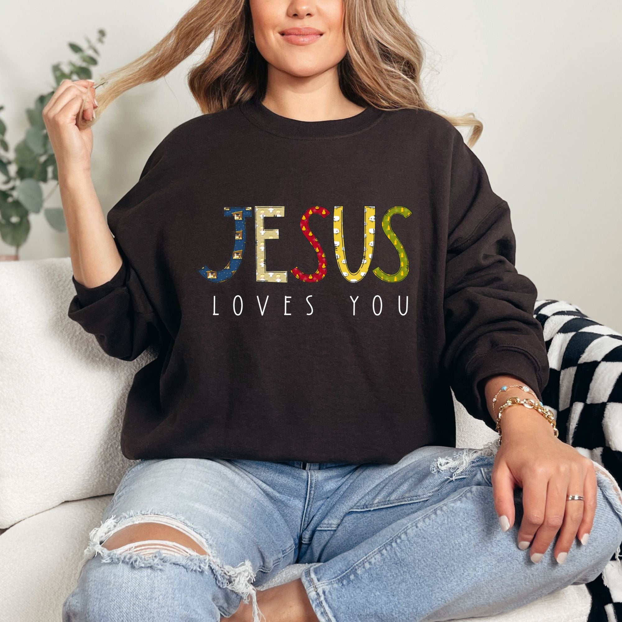 Jesus Loves You Sweatshirt