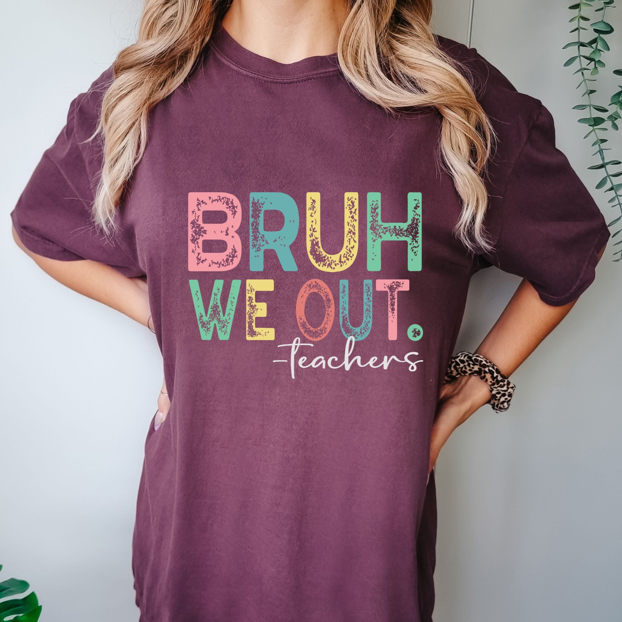 Bro We Out Teachers Shirt