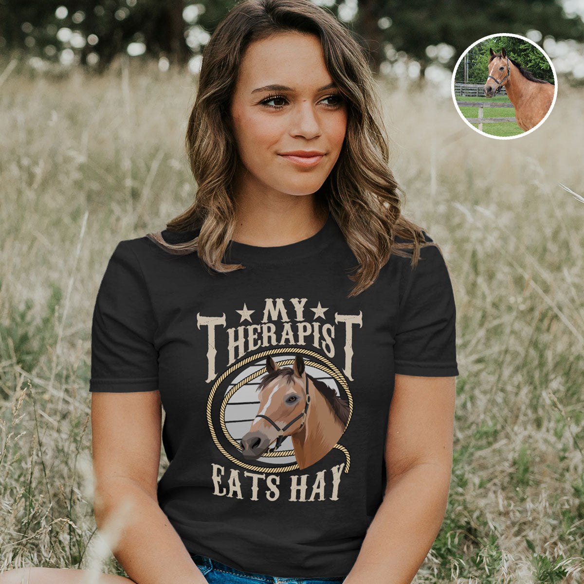 Custom Horse Therapist Shirt