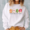 Christmas Cookies For Two Please Pregnancy Announcement Sweatshirt - PrintMarvelsInc#