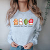 Christmas Cookies For Two Please Pregnancy Announcement Sweatshirt - PrintMarvelsInc#