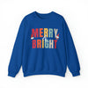 Merry and Bright Christmas Sweatshirt - PrintMarvelsInc#