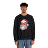 Retro Pink Santa Crewneck Sweatshirt - PrintMarvelsInc#