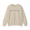 Sleeve Print Sweatshirt With Kids Names - My Heart Beats In These Sleeves Sweatshirt - PrintMarvelsInc#