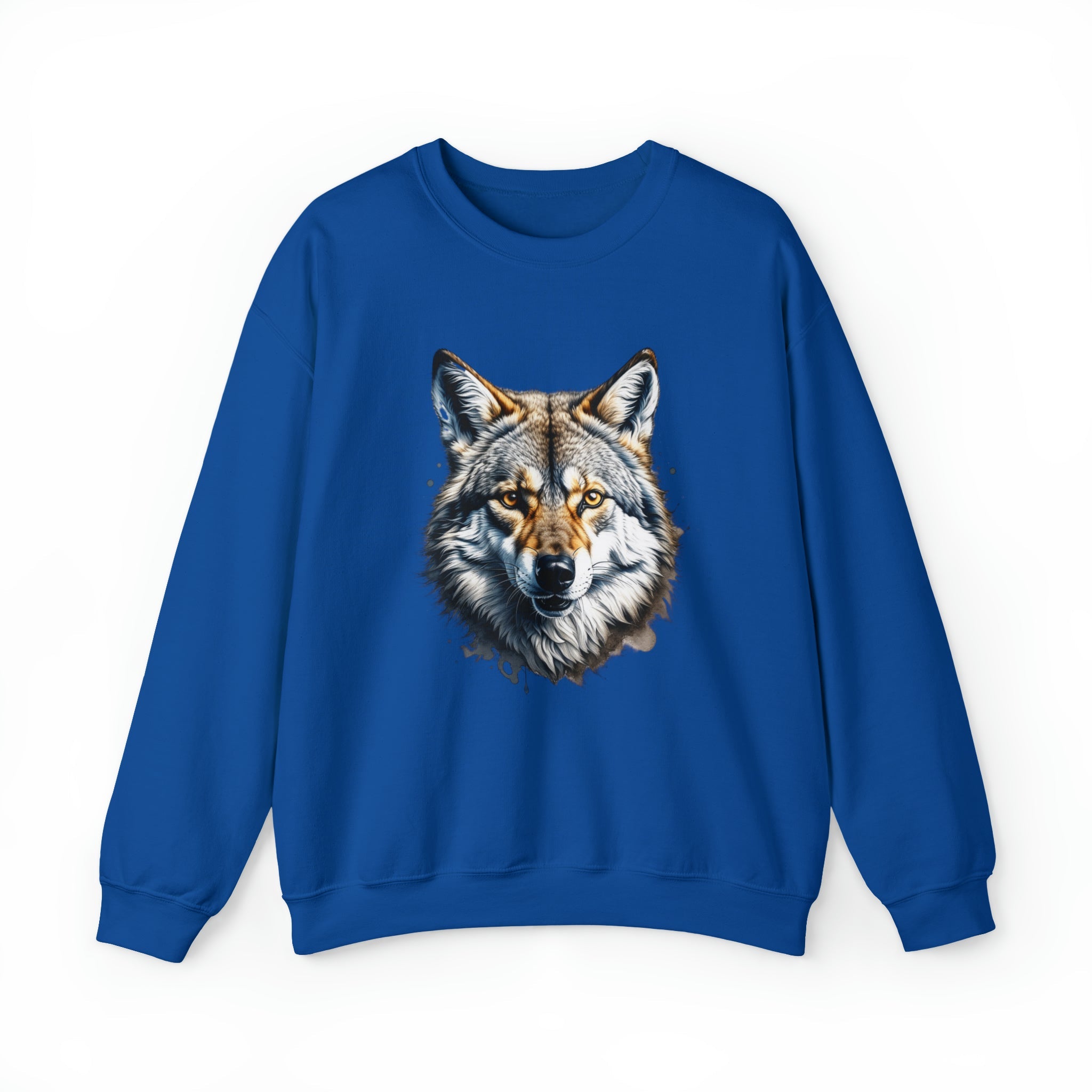 Wolf Sweatshirt - PrintMarvelsInc#