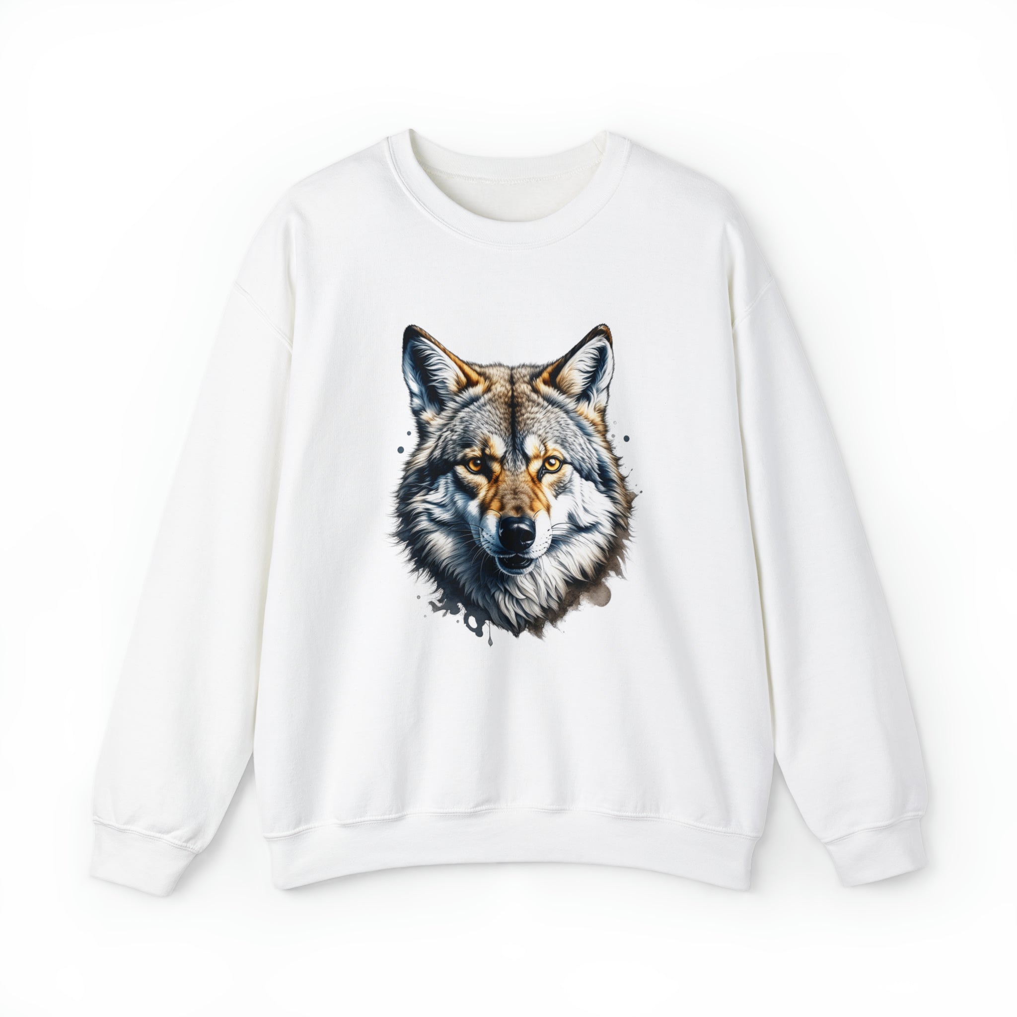 Wolf Sweatshirt - PrintMarvelsInc#