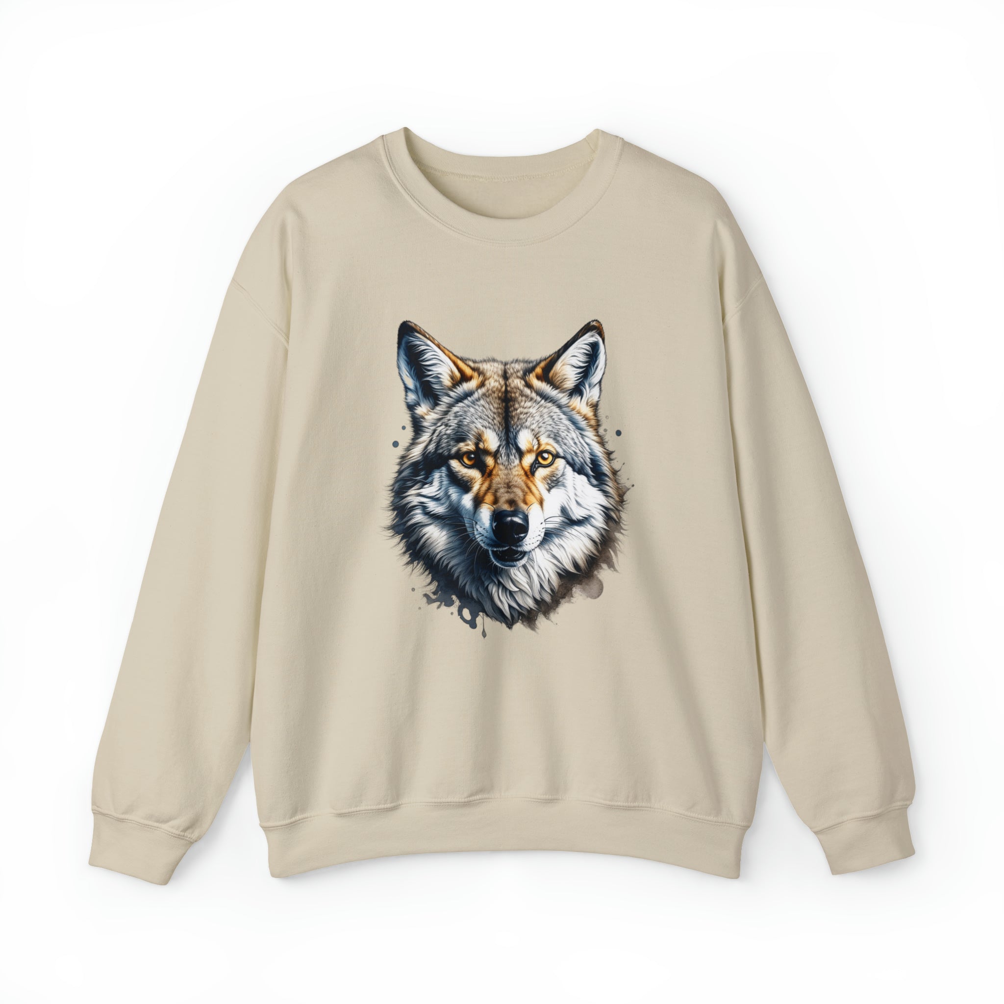 Wolf Sweatshirt - PrintMarvelsInc#